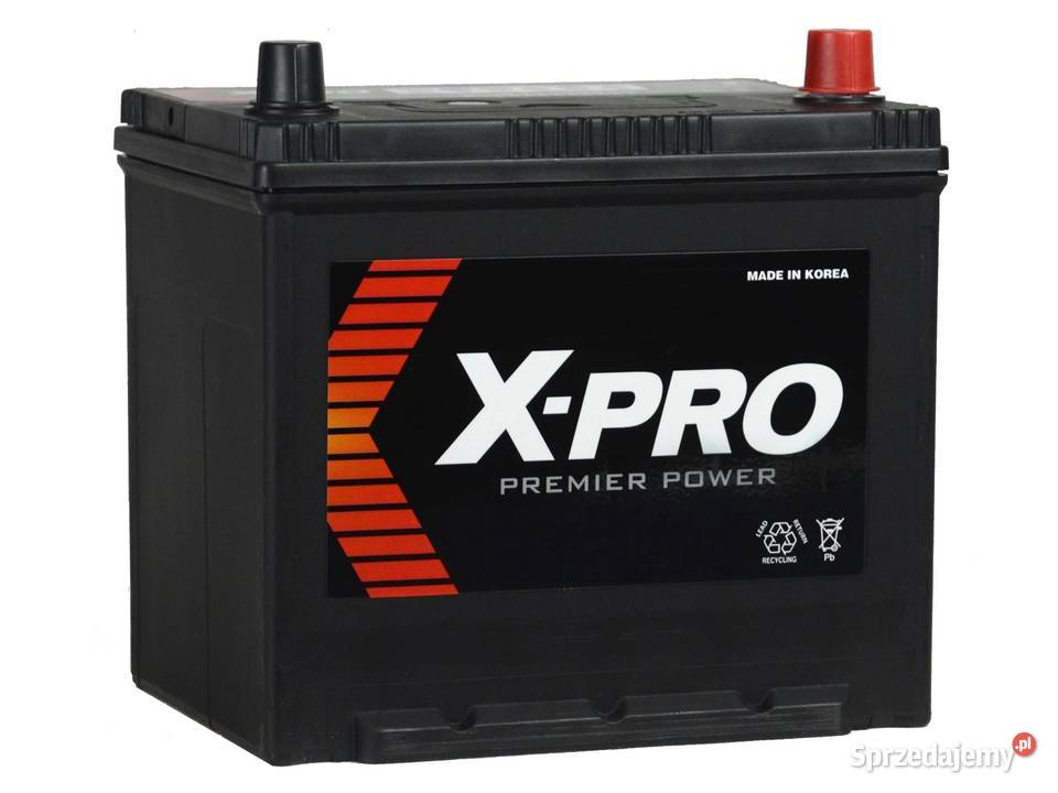Akumulator XPRO 60Ah 550A EN Japan Prawy Plus Wrocław