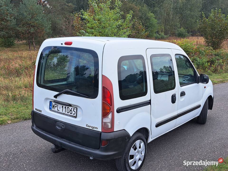 Sprzedam Renault Kangoo 14 8v benzyna 2001r mazowieckie Żyrardów