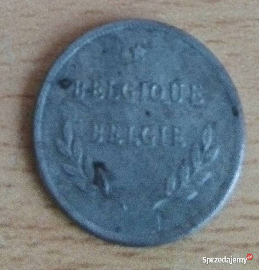 BELGIA 2 FRANKI1944 r STAL POKRYTA CYNKIEM KRÓL Legionowo sprzedam