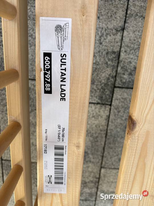 Łóżeczko dziecięce IKEA 16070 komplet Góra Bałdrzychowska-Kolonia