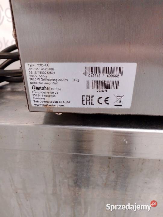 Piec konwekcyjny z grillem i nawilżaniem YXD4A Wrocław