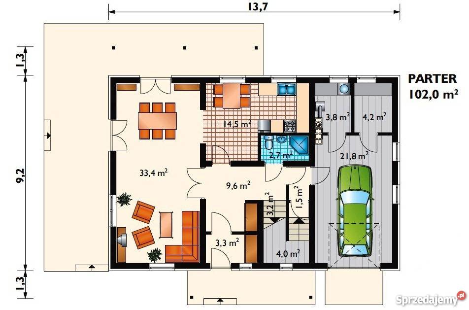 Dom jednorodzinny z garażem Wola Rafałowska asfalt Wola Rafałowska