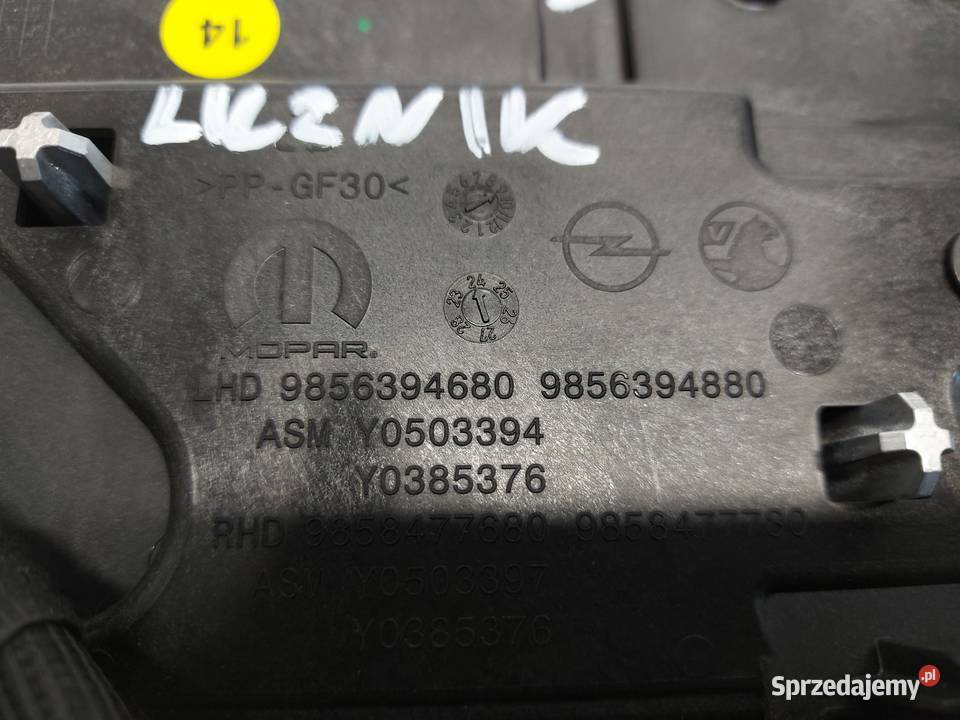 OPEL Grandland II Licznik wyświetlacz 9856394680