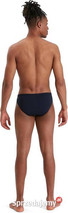 44 6 SPEEDO Slipy kąpielowe męskie granatowe pas Pływanie Szczerbice
