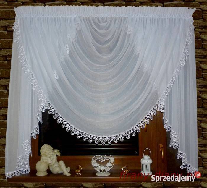 Firana podciągana na tasmie bocznej firany świętokrzyskie Kielce