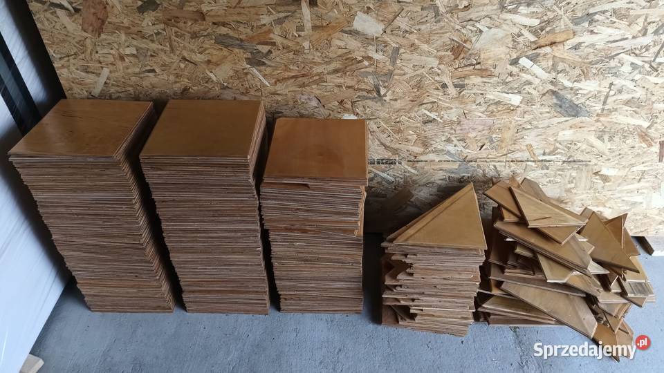 Panele ze sklejki lakierowane 30x30 8mm łączenie