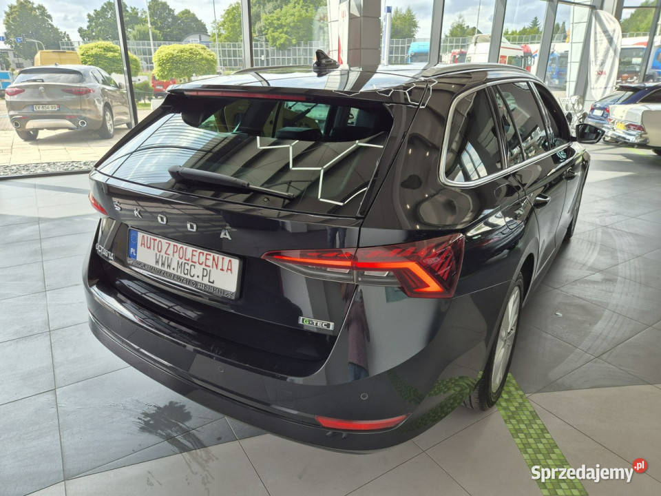 koda Octavia Skoda Octavia Combi 15 TGI GTEC DSG asystent pasa ruchu Łaziska Górne