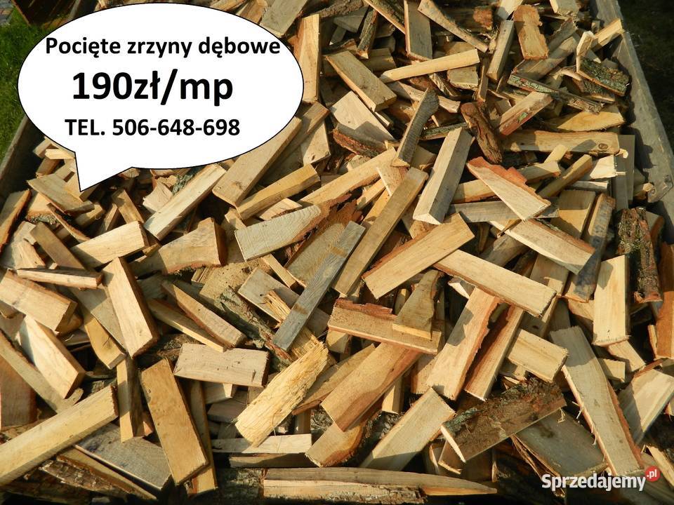 Opał zrzyny dębowe drewno rozpałka węgiel pellet Opał sprzedam