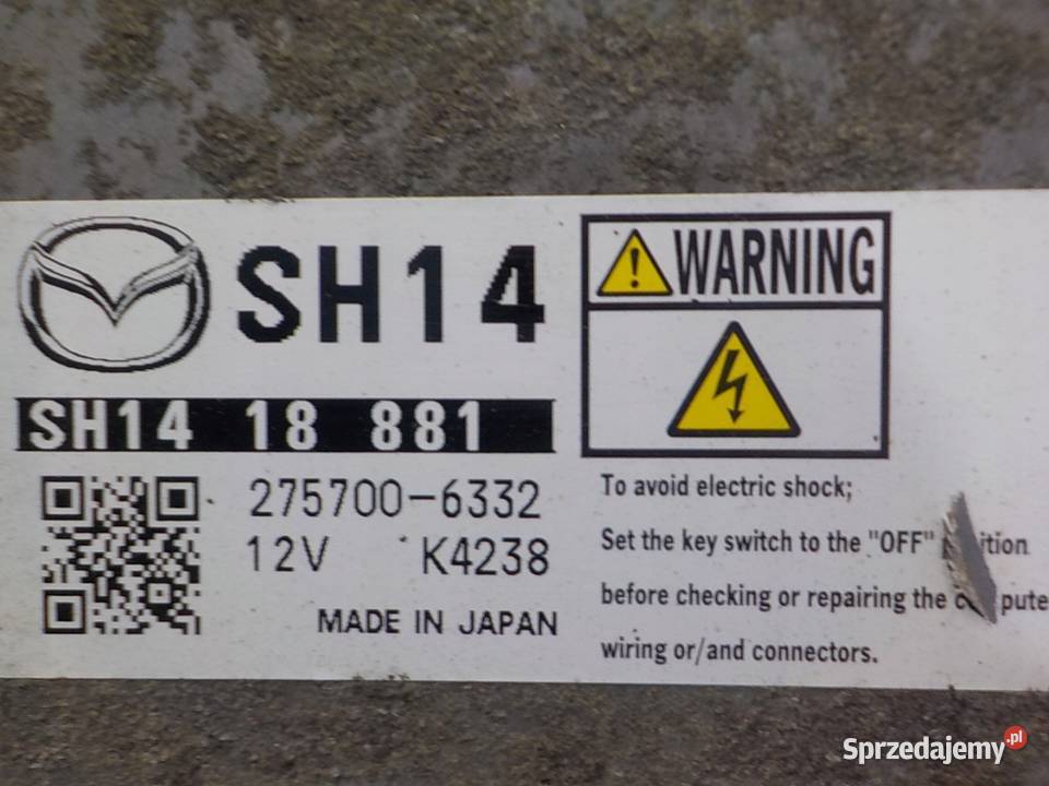 MAZDA 6 GJ III 22 D 16r 4D sterownik komputer Suków