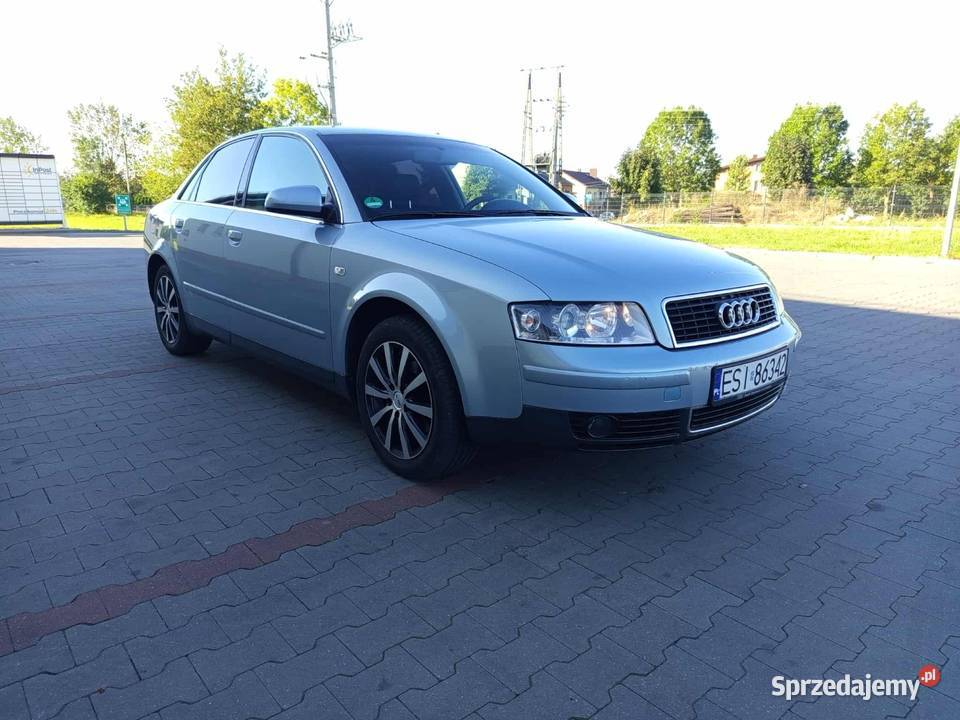 Zadbane Audi a4 b6 24 v6 elektryczne szyby łódzkie Będków-Kolonia sprzedam