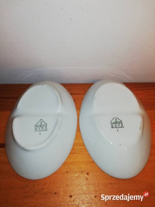 Stara porcelana PRL miseczki Ćmielów Warszawa