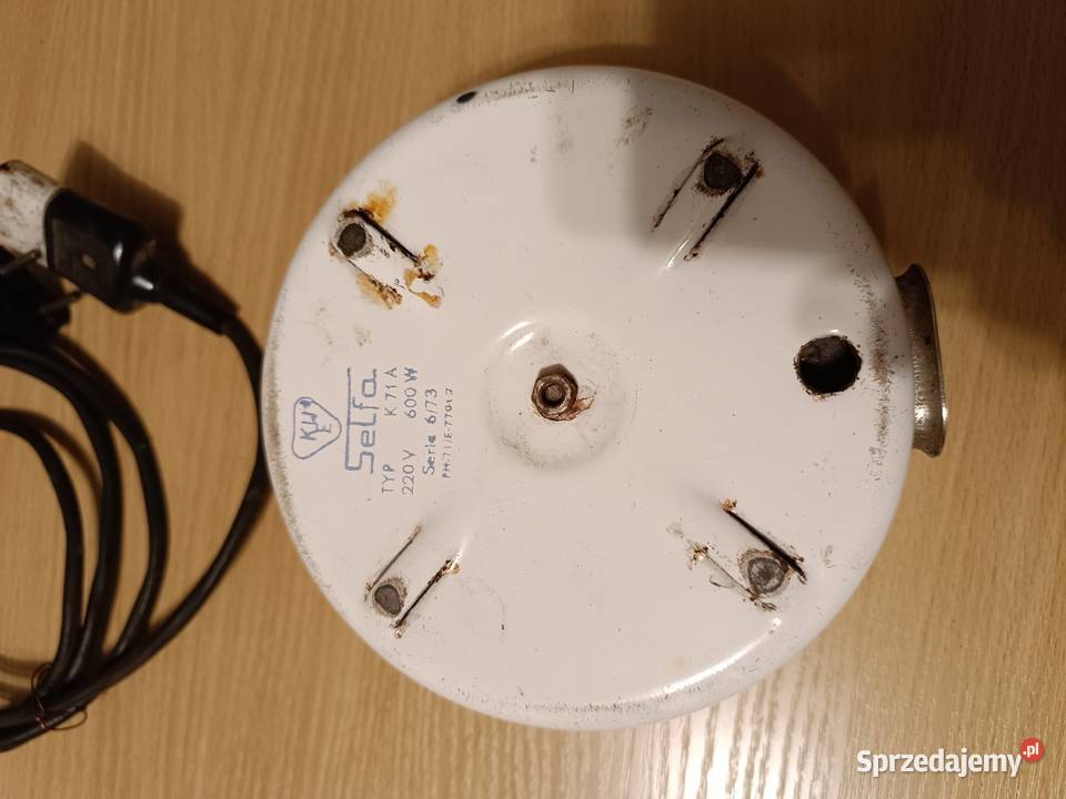 Kuchenka elektryczna Selfa Typ K71A 600W 1973 r Rzeszów