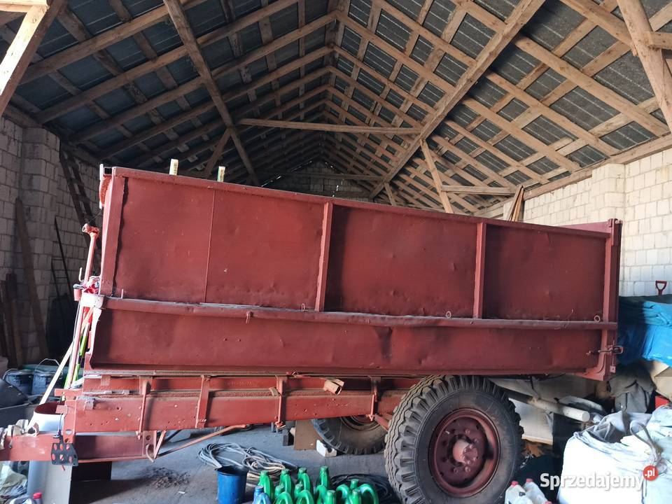 przyczepa 6t nieuszkodzony Sztabin