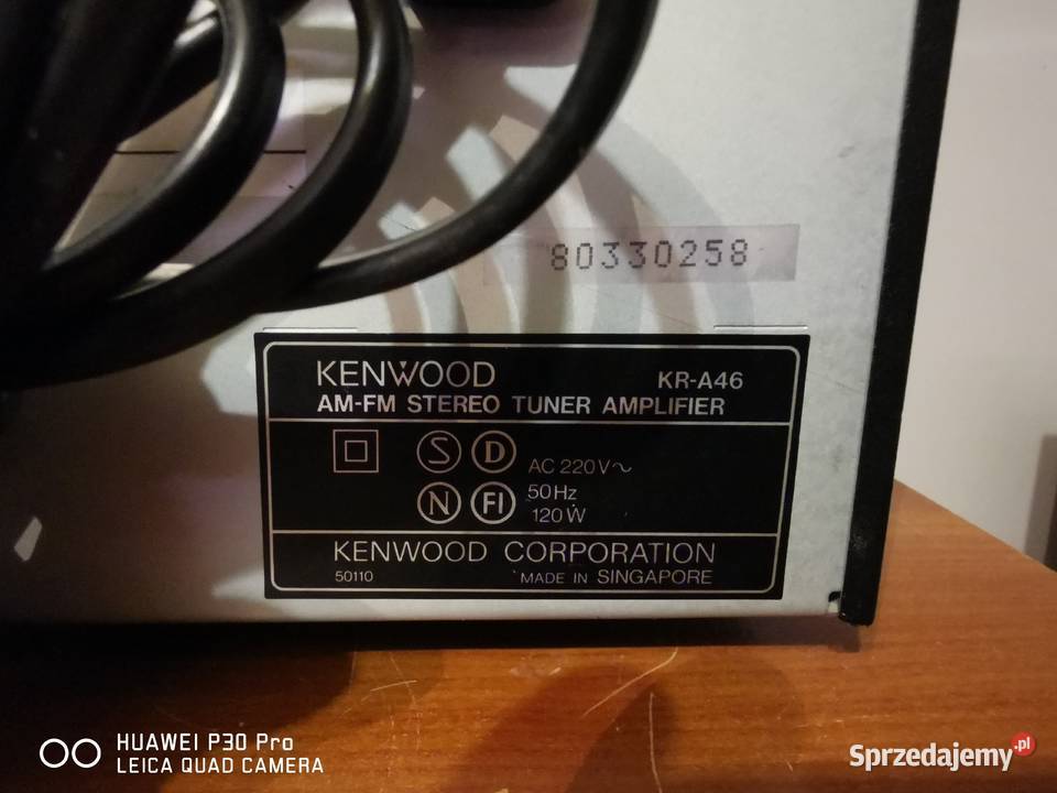 Amplituner stereo KENWOOD KRA46 Sprawny ładny Gorzów Wielkopolski