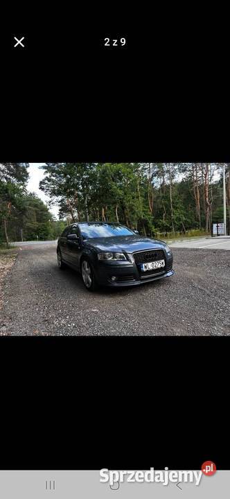 Sprzedam Audi A3 8P SLine Quattro 200 Quattro Warszawa