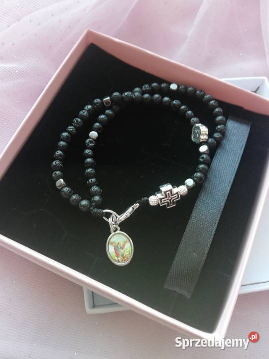 Różańce z lawy wulkanicznej Jasło