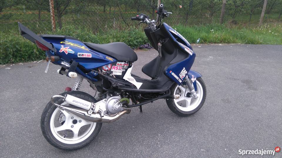 Yamaha Aerox 09r 70cc malossi STUNT 9KM Komorniki