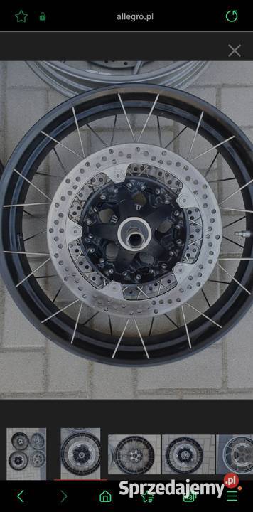 BMW R 1200 GS felga felgi tarcz tarcze ośka tył