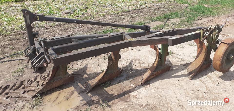 Pług 4 skibowy Unia Grudziądz Łomża
