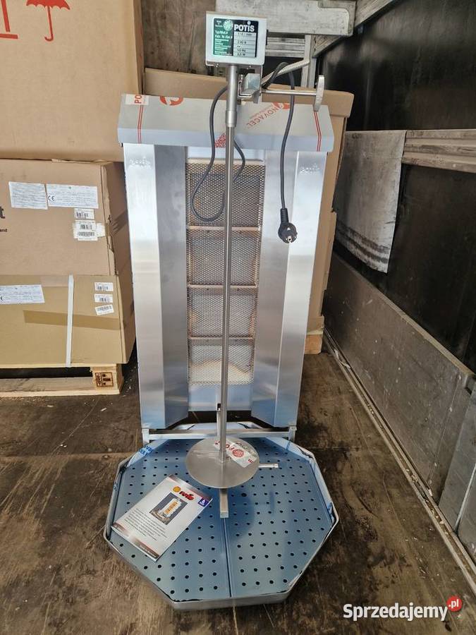 PROFESJONALNY Kebab Gazowy POTIS 4 Palniki Ostrów Wielkopolski