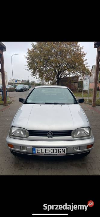 Volkswagen Golf 3 19 TD Grzane fotele Niezawodny nieuszkodzony Mrocza