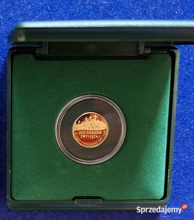 Złota Moneta Kolekcjonerska 37 Ks Jerzy Numizmatyka Gliwice
