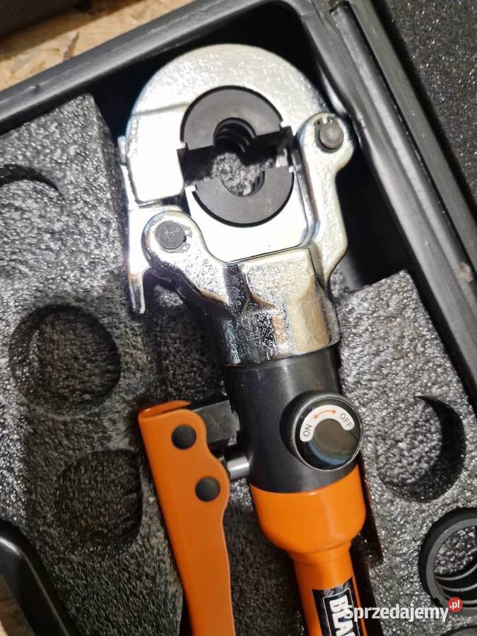 ZACISKARKA DO RUR PEX PRASKA HYDRAULICZNA 1632mm Dom i Ogród Głogowa sprzedam