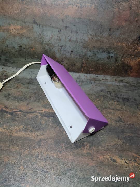 Kinkiet Modernizm lata 70 vintage PRL Kalisz