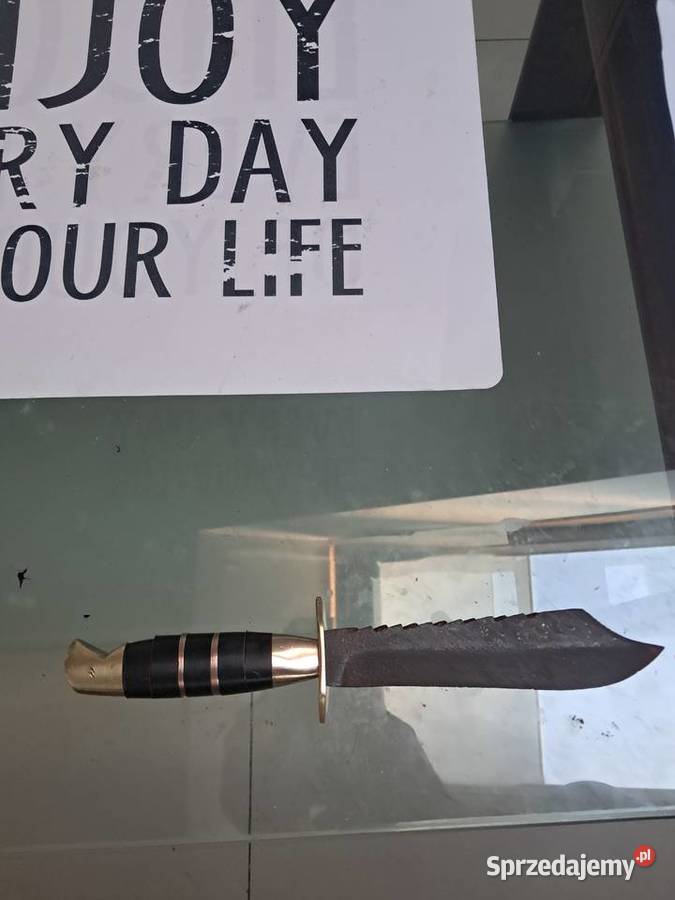 NÓŻ MYŚLIWSKI MOSIĘŻNY Nowe Miasto Lubawskie