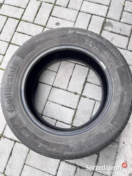 Komplet opon letnich continental Stegna sprzedam