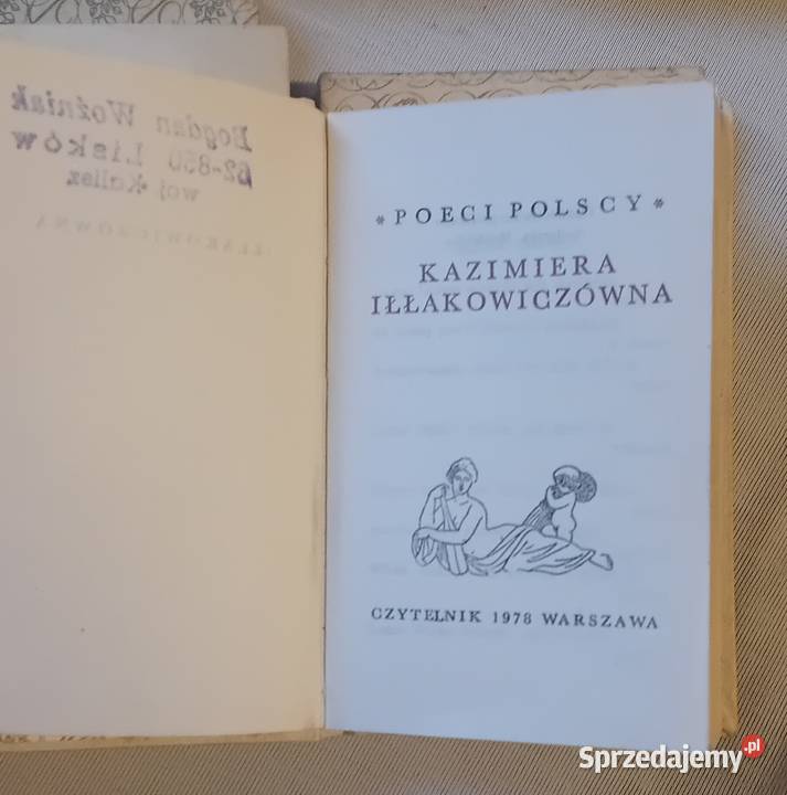 Zestaw 9 książek miniaturek z serii Poeci Polscy Koźminek