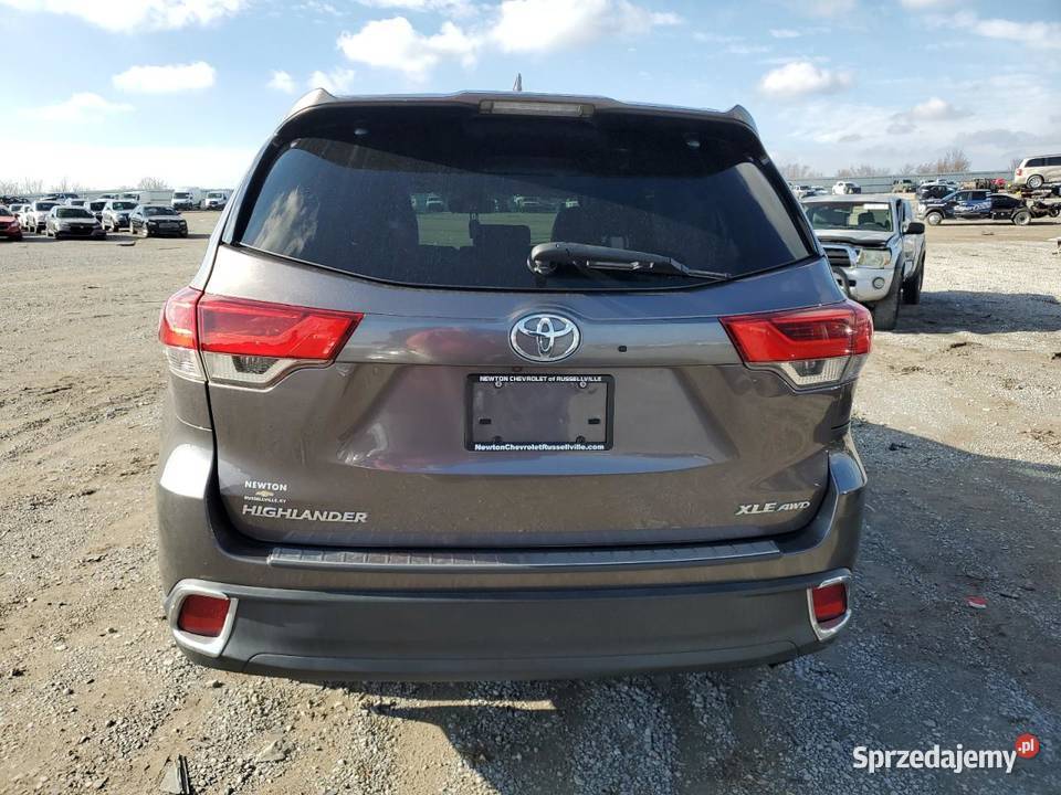 2018 TOYOTA HIGHLANDER SE SUV śląskie Częstochowa
