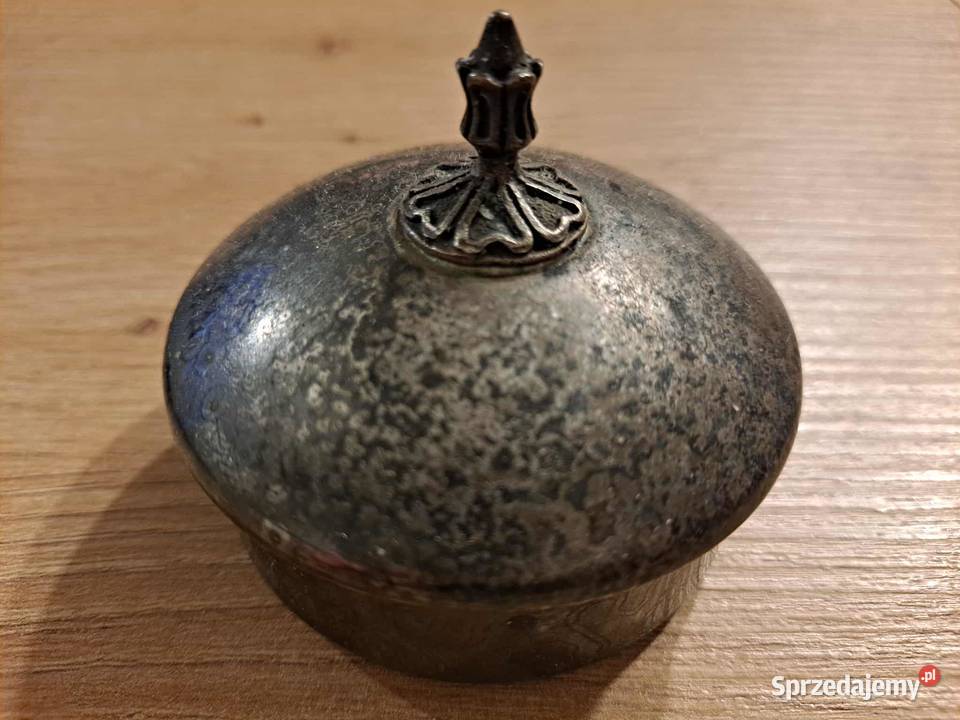 Warmet Resovia Puzderko posrebrzane PRL