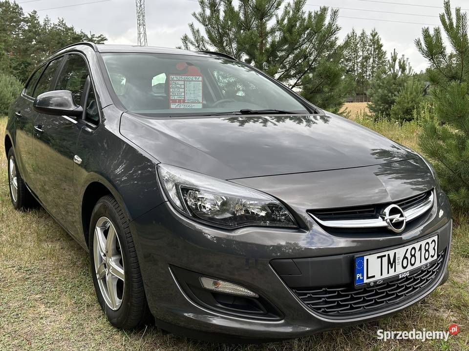 Opel Astra j 2013 lifting 14 sprowadzony Astra lubelskie Zamość