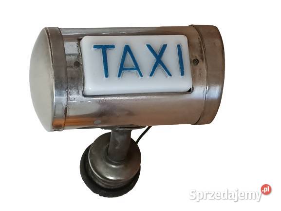 Stare zabytkowe światła do TAXI uchwyt podkarpackie Rzeszów