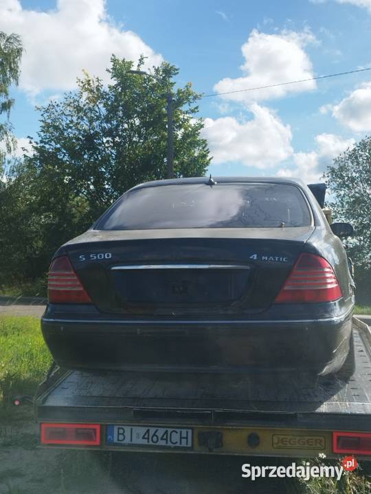 Mercedes benz w220 50 LPG m 113 4 matik Białystok