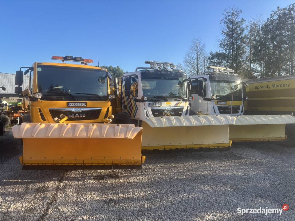 MAN TGM 18290 4x4BB 2015 Piaskarka solarka econ Ropczyce