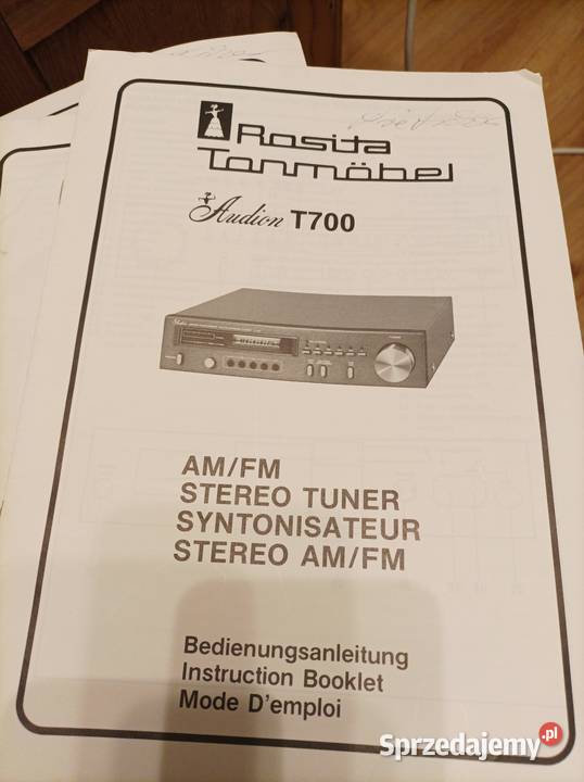 Audion A700T700D700 kpl 3 segment z dokumentami Lubartów