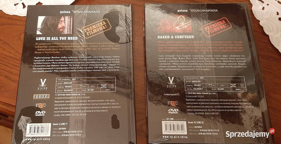 Kolekcja Legendy Muzyki 25 albumów DVD Kraków sprzedam