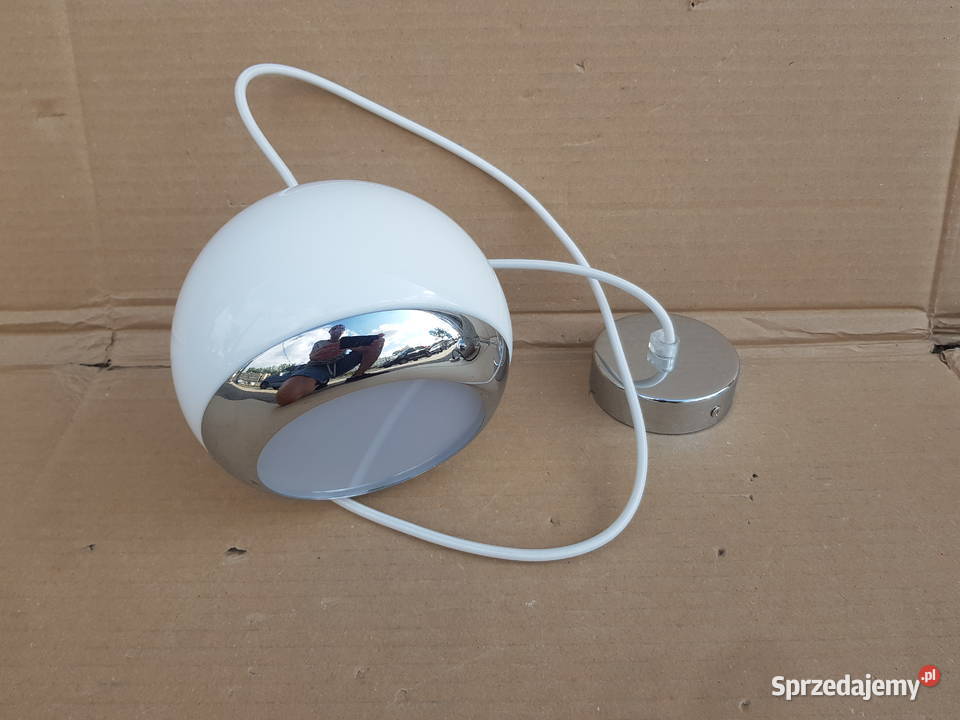 Lampa wisząca KULKA KULA 15 GU10 BIAŁACHROM do mazowieckie