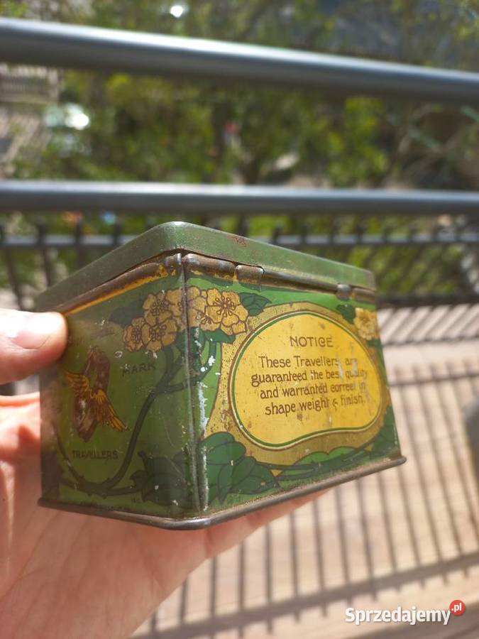 Stare metalowe pudełko cook co Manchester LTD Piastów