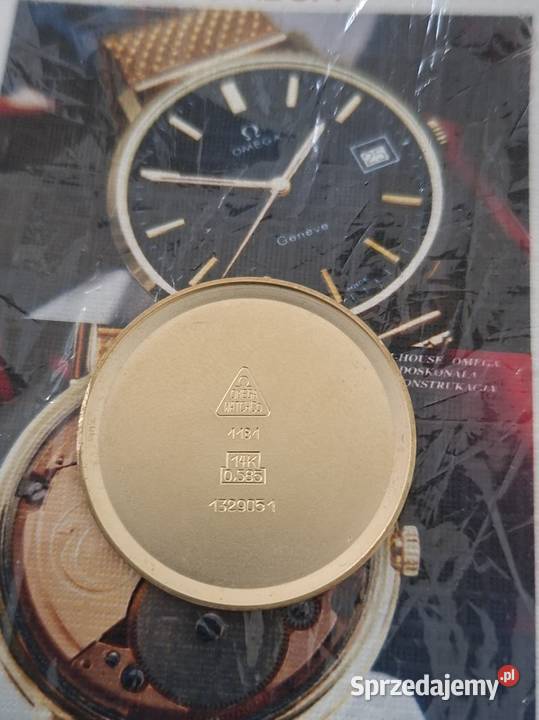 omega geneva złota vintage Męskie Łomianki Dolne