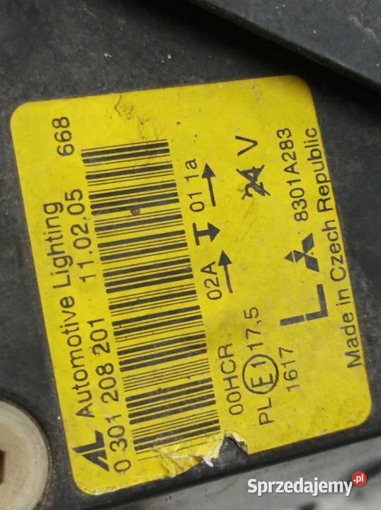 LAMPA PRZÓD LEWA 0301208201 Mitsubishi Colt VII świętokrzyskie
