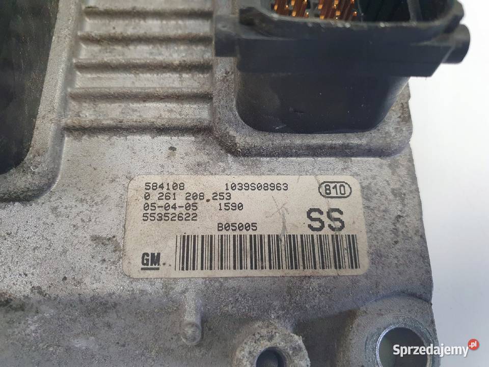 Opel Corsa C 12 16V STEROWNIK SILNIKA komputer Rudka