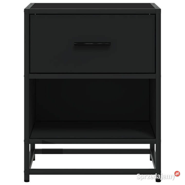 Szafki nocne 2 czarne 40x31x50 WM848685 Warszawa