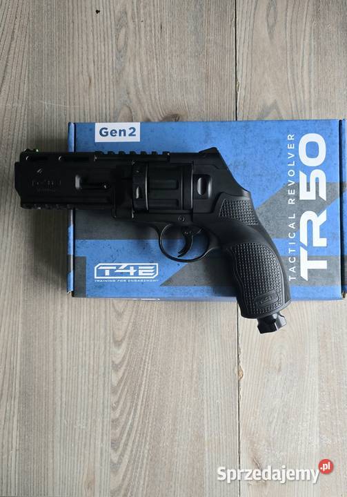 Zestaw Rewolwer RAM Umarex T4E TR 50 HDR 50 Gen Sporty strzeleckie i myślistwo Sosnowiec
