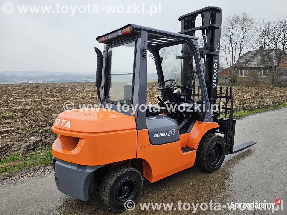 Wózek Widłowy TOYOTA 7FDJF35 pozycjoner TOYOTA Wadowice