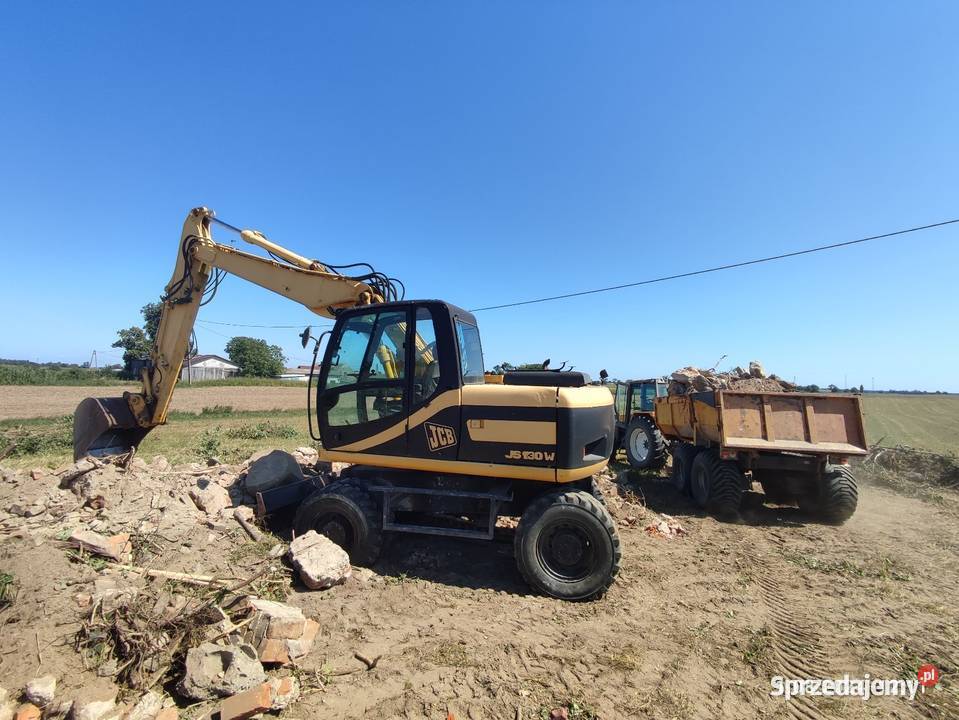Koparka kołowa JCB js 130 w cat case komatsu Rok produkcji 2000 kujawsko-pomorskie
