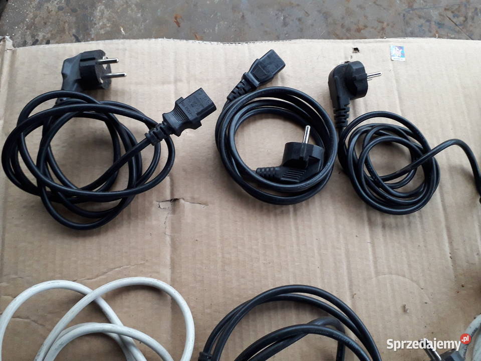 Kabel zasilający do komputera drukarki komputer śląskie Częstochowa