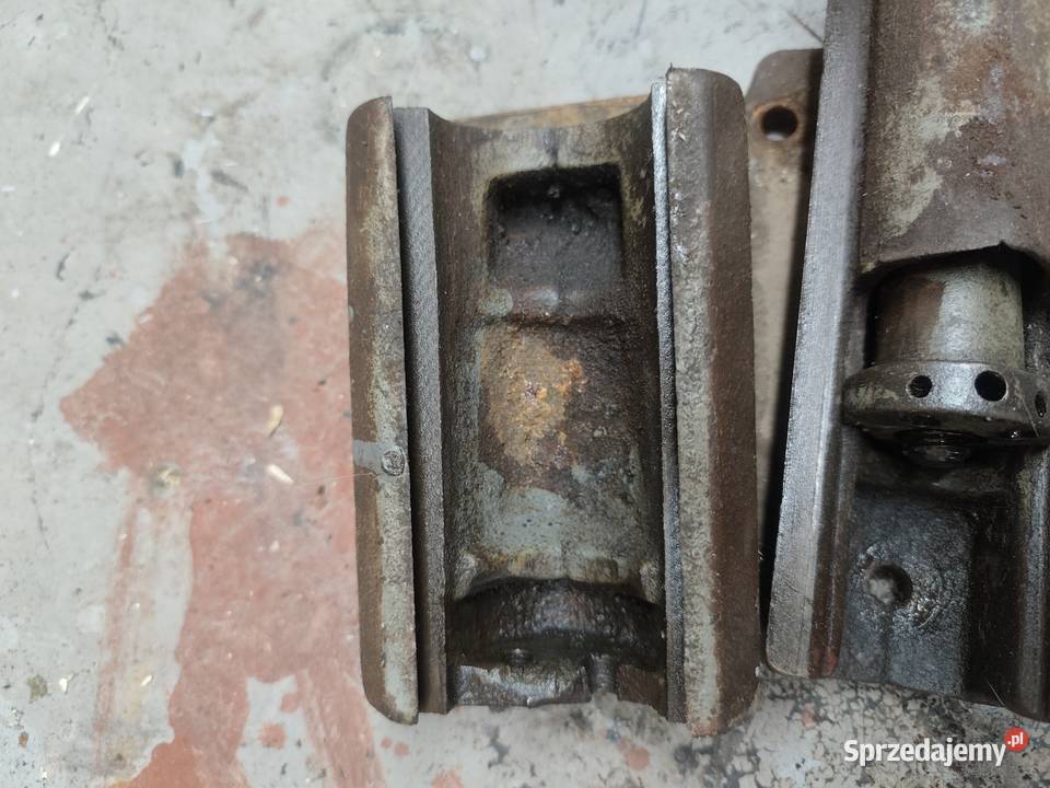 Zabytkowe polskie imadło ZM UU 80 uszkodzone PRL Rzeszów